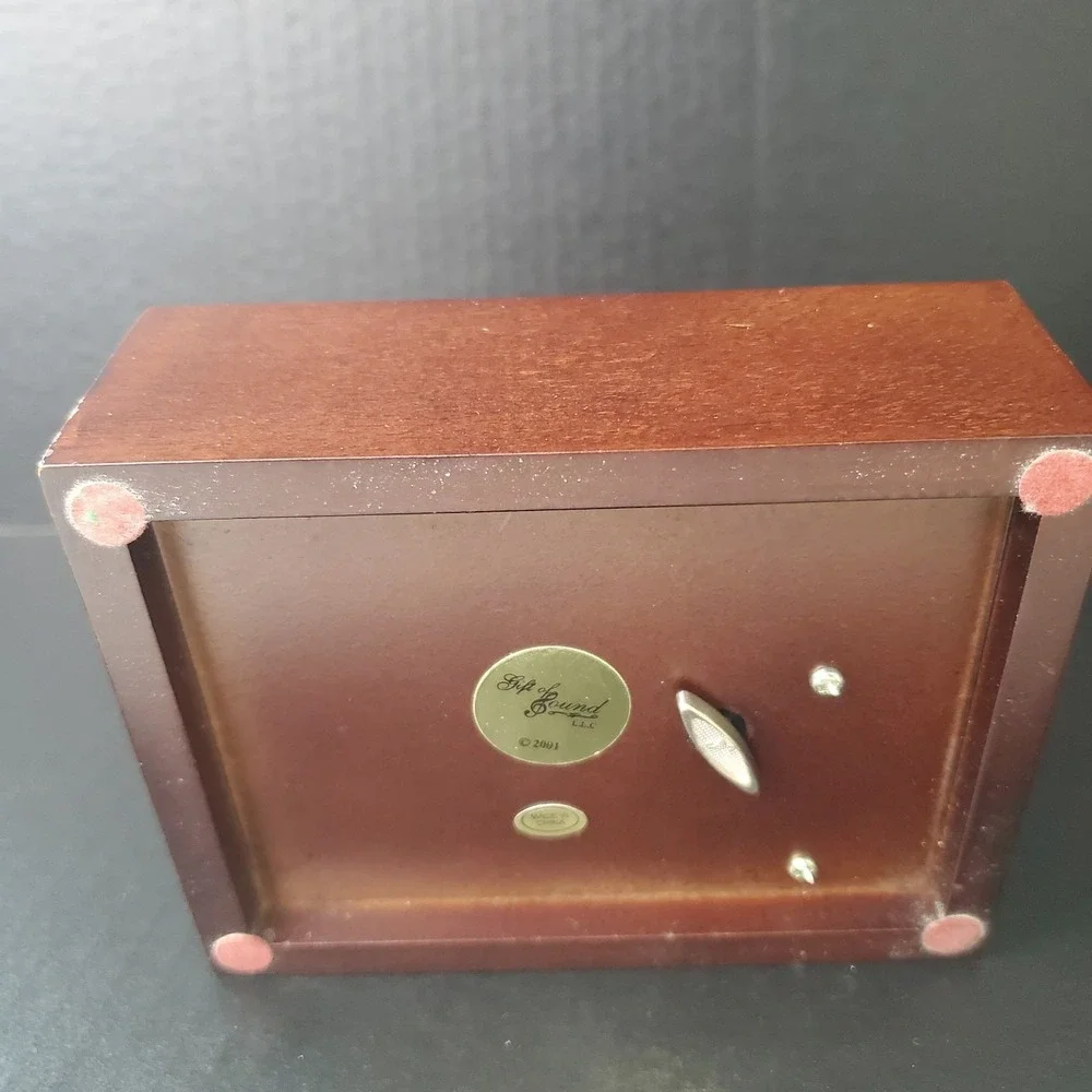 Gift Of Sound 3D Musical Jewelry Box Cottage Garden Jean Everett Minor Flaws